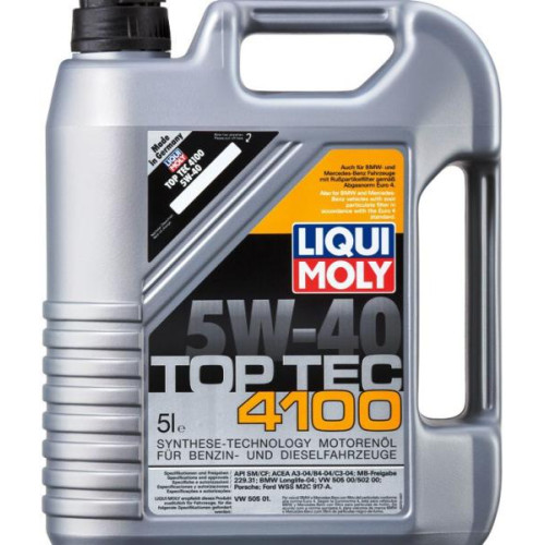 LIQUI MOLY Top Tec 4100 5W-40 5L 